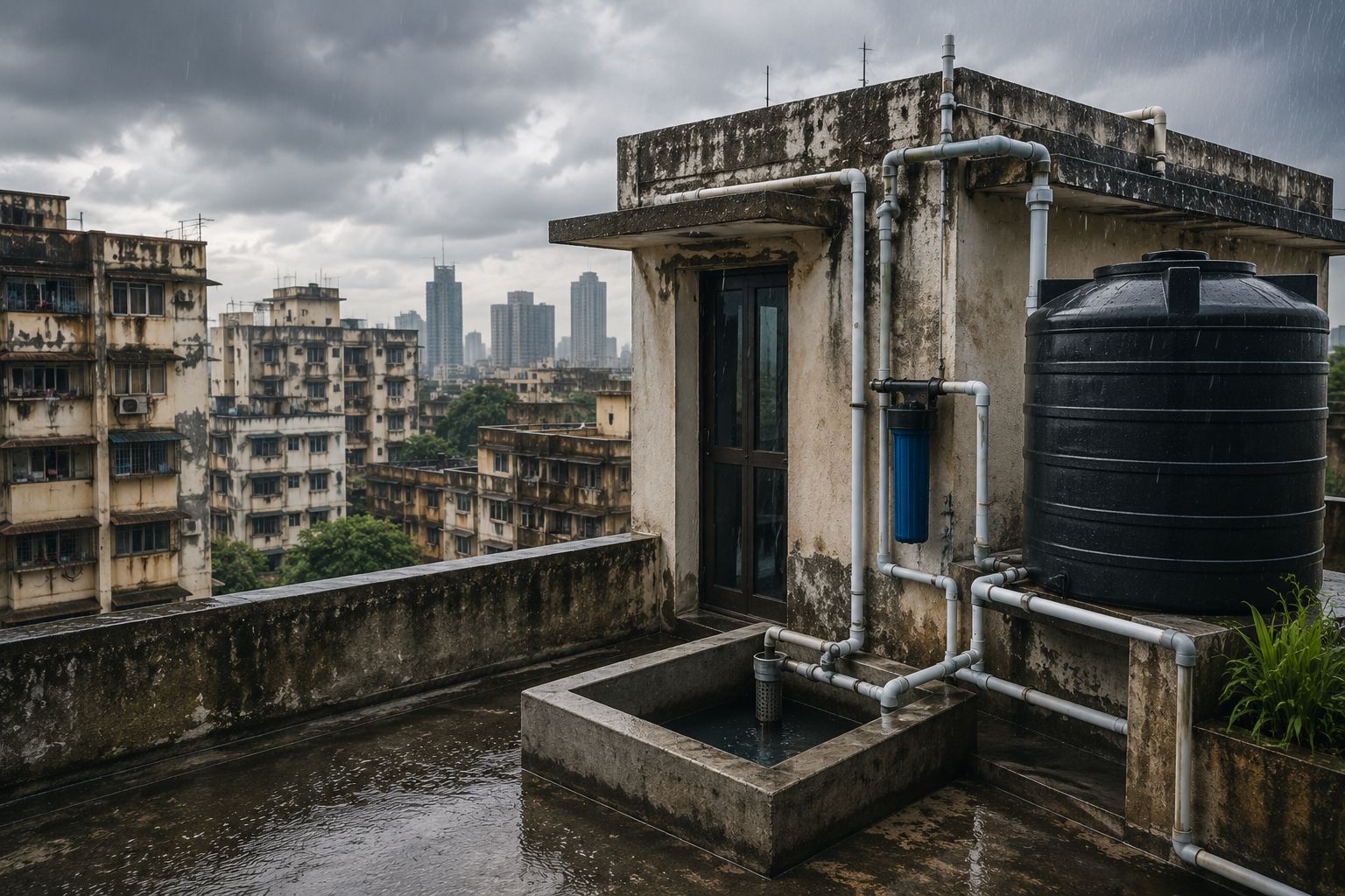 Maharashtra Mandates Structural Checks for Old Building Rainwater Systems