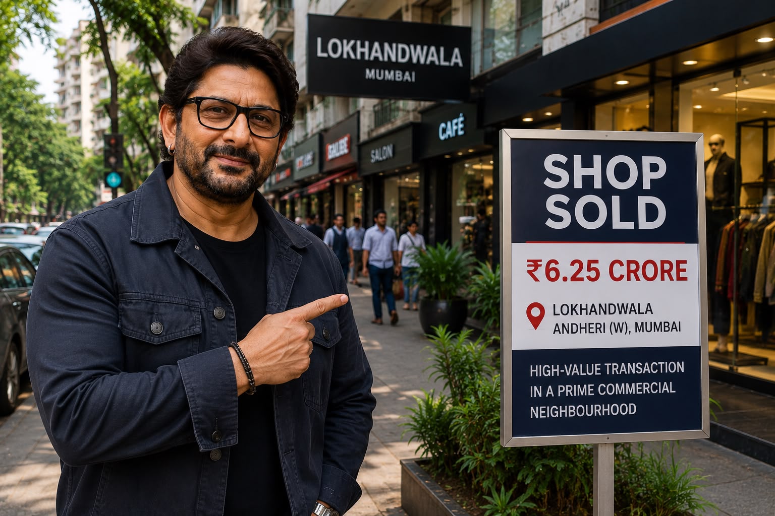 Arshad Warsi’s Lokhandwala Shop Sale Closes at ₹6.25 Crore